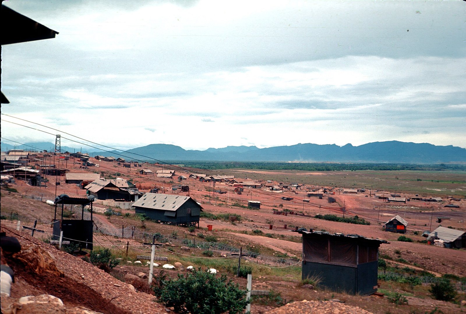 Hill 55, the Marine firebase south-west of Da Nang, August 1969