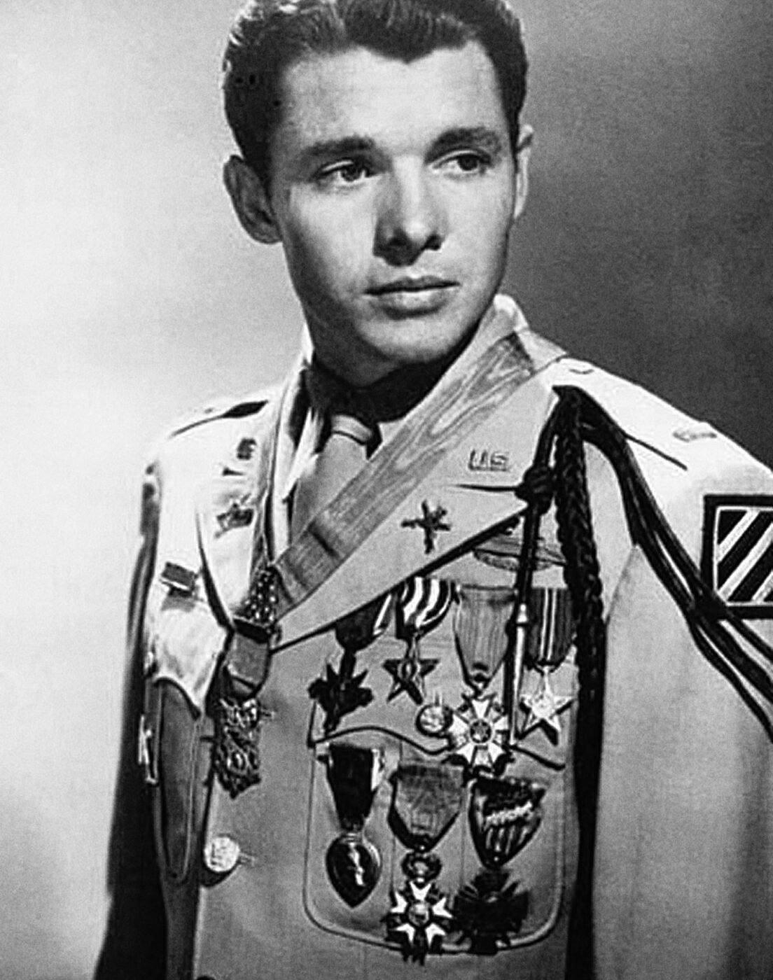 Audie Murphy in uniform
