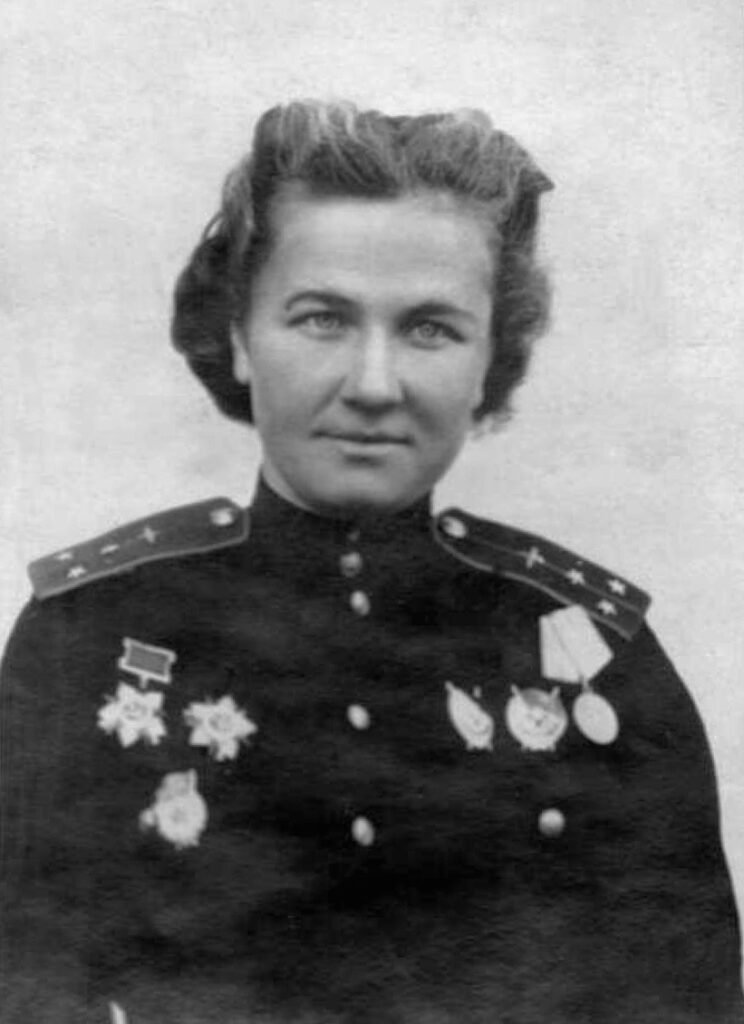 Portrait of Nadezhda Popova, 1945