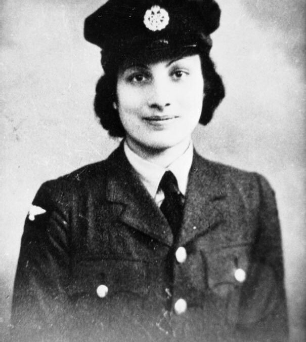 Portrait of Noor Inayat Khan in WAAF uniform